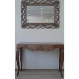 Bengi Ticaret Dresuar Avangart Aslan Kayın Parlak Eskitme Gri Ayak Mdf Tabla Cnc Nakış Çerçeve