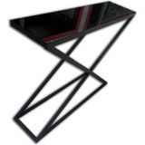 Bengi Ticaret Dresuar x Profil Model Temper Cam Ayna Metal Çelik Nikelaj Ayak Siyah Fırın Statik Boya El Yapım
