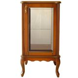 Bengi Ticaret Gümüşlük Vitrin 17928 Kare Model 98 Kayın Lükens Aslan Ayak Ceviz Renk El Yapım