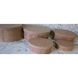 Bengi Ticaret Hobi Adn 90197 5'Li Kutu Set Oval Ahşap Ham Mdf Maşuka Özellik Model El Yapım