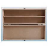 Bengi Ticaret Hobi Adn 90249 Dekoratif Şiş Kutusu Ahşap MDF HAM CNC Kesim Klipsli MODEL El Yapı