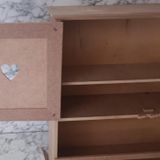 Bengi Ticaret Hobi Adn Kalp Kapak Model Terek raf Dolap Ahşap MDF HAM Duvara Asmalı El Yapım