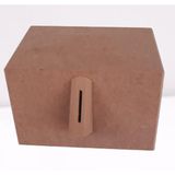 Bengi Ticaret Hobi Erdl Dekoratif 90065 Kumbara Ham Ahşap Mdf Model El Yapım