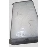Bengi Ticaret İdaş Bebek Yatak Dream 90398 70x130 Pamuk Kumaş Soft Fermuarlı Yıkanabilir Kılıf Beyaz