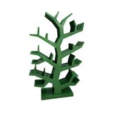Bengi Ticaret Kitaplık 18144 Ahşap AĞAÇ DALI Tek Parça MDF Parlak YEŞİL Lake Boya El Yapım