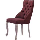 Bengi Ticaret Sandalye 19804 Zus066 Kapitone Model Bordo Renk Ort Oturum Sırt Kavrar Kayın Ayak