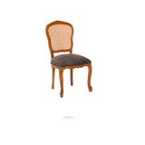 Bengi Ticaret Sandalye ST 14201 Zus505-024 HASIR SIRT Model AVANGART Aslan ayak Anrasit El Yapı
