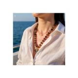 Bengü Accessories Gözüm Sende Serisi Dumanlı Kuvars Taşlı Göz Kolye