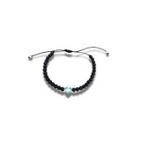 Bengü Accessories Kalbim Sende Nazar Boncuk Tasarımlı Oniks Bileklik ( Nazarlardan Korusun )