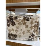 Bengue.co Sarar Gift Tek Kişilik 160 x 220 cm Battaniye - 160 x 220 cm - Krem - Kahverengi