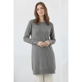 benguen Desenli Tunik N3293 Gri