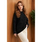 benguen Simli Triko Tunik R4498 Siyah