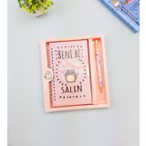 Beni Bi Salın Tasarımlı Kilitli Defter ve Kalem Seti