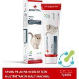 Benifital Kitten Paste 100 gr Yavru Ve Anne Kediler Için Folik Asit Destekli Multivitamin Malt Macun - Yavru ve Anne Kediler İçin Multivitamin Malt Macunu
