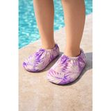 Beniizle Unisex Bebek Çocuk Kaydırmaz Taban Deniz Ayakkabısı Havuz Patiği - 30 - 32 - Lila