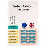 Beniizle Unisex Bebek Çocuk Kaydırmaz Taban Deniz Ayakkabısı Havuz Patiği - 30 - 32