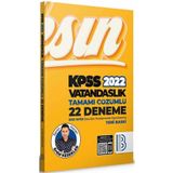 Benim Hocam 2022 KPSS Vatandaşlık Tamamı Çözümlü 22 Deneme