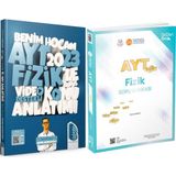Benim Hocam 2023 Ayt Fizik Konu ve ÜçDörtBeş Yayınları Soru Bankası Seti 2 Kitap