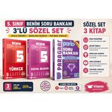 Benim Hocam 5. Sınıf 3’lü Sözel Set – Türkçe + Sosyal Bilgiler + Paragraf Soru Bankası | Benim Soru Bankam & Paragraf