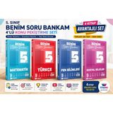 Benim Hocam 5. Sınıf Benim Soru Bankam 4’lü Set – Matematik, Türkçe, Fen Bilimleri, Sosyal Bilgiler | Konu Pekiştirme ve Sınavlara Hazırlık