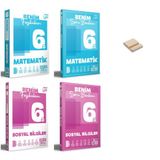 Benim Hocam 6. Sınıf Matematik ve Sosyal Fasikülüm ve Soru Bankam 4lü Set + Telefon Standı