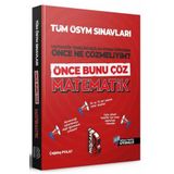 Benim Hocam Tüm ÖSYM Sınavları İçin Önce Bunu Çöz Matematik Soru Bankası