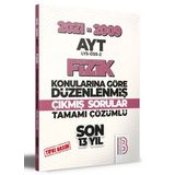 Benim Hocam Yayıncılık 2009-2021 AYT Fizik Son 13 Yıl Tıpkı Basım Konularına Göre Düzenlenmiş Tamamı Çözümlü Çıkmış Sorular
