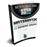 Benim Hocam Yayınları 2020 KPSS Matematik Tamamı Çözümlü 22 Deneme