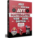 Benim Hocam Yayınları 2022 AYT Matematik Video Ders Defteri