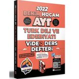 Benim Hocam Yayınları 2022 AYT Türk Dili ve Edebiyatı Video Ders Defteri