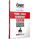 Benim Hocam Yayınları 2022 Gümüş Serisi 4 ÖABT Türk Dili ve Edebiyatı Türk Halk Edebiyatı 12x16 Deneme Sınavı