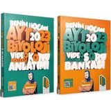 Benim Hocam Yayınları 2023 AYT Biyoloji Konu ve Soru Bankası Seti 2 Kitap