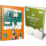 Benim Hocam Yayınları 2023 AYT Biyoloji Soru Bankası ve Ders Ortamı Deneme Seti 2 Kitap