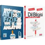 Benim Hocam Yayınları 2023 AYT Fizik Konu ve AKM Dil Bilgisi Soru Bankası Seti 2 Kitap