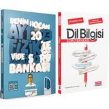 Benim Hocam Yayınları 2023 AYT Fizik ve AKM Dil Bilgisi Soru Bankası Seti 2 Kitap