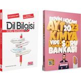 Benim Hocam Yayınları 2023 AYT Kimya ve Ankara Kitap Merkezi Dil Bilgisi Soru Bankası Seti 2 Kitap