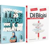Benim Hocam Yayınları 2023 TYT Biyoloji Konu Anlatımı ve AKM Kitap Dil Bilgisi Soru Bankası 2 Kitap