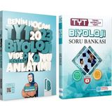 Benim Hocam Yayınları 2023 TYT Biyoloji Konu Anlatımı ve Evrensel İletişim Yayınları Soru Bankası 2 Kitap