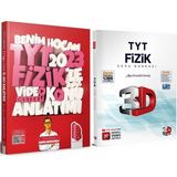 Benim Hocam Yayınları 2023 TYT Fizik Konu Anlatımı ve 3D Yayınları Soru Bankası 2 Kitap