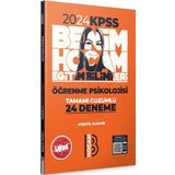 Benim Hocam Yayınları 2024 KPSS Eğitim Bilimleri Öğrenme Psikolojisi Tamamı Çözümlü 24 Deneme