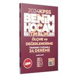 Benim Hocam Yayınları 2024 KPSS Eğitim Bilimleri Ölçme ve Değerlendirme Tamamı Çözümlü 24 Deneme