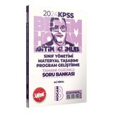 Benim Hocam Yayınları 2024 Kpss Eğitim Bilimleri Program Geliştirme Sınıf Yönetimi Materyal Tasarımı Tamamı Çözümlü Soru Bankası