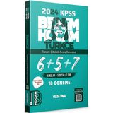 Benim Hocam Yayınları 2024 KPSS Türkçe Tamamı Çözümlü Deneme