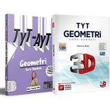 Benim Hocam Yayınları 2024 ve 3 Deneme TYT Geometri Soru Bankası