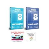 Benim Hocam Yayınları 2025 2026 müfredat 8 Sınıf (LGS) Matematik-Fen Soru Bankası Tamamı Video Çözümlü Sorular (Çok Renkli)