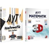 Benim Hocam Yayınları 2025 AYT Matematik Ders Notları ve 3D Yayınları AYT Matematik Soru Bankası