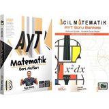 Benim Hocam Yayınları 2025 AYT Matematik Ders Notları ve Acil Yayınları AYT Matematik Soru Bankası