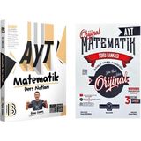 Benim Hocam Yayınları 2025 AYT Matematik Ders Notları ve Orijinal Yayınları AYT Matematik Soru Bankası