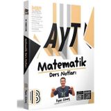 Benim Hocam Yayınları 2025 AYT Matematik Ders Notları