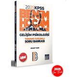 Benim Hocam Yayınları 2025 KPSS Eğitim Bilimleri Gelişim Psikolojisi Tamamı Çözümlü Soru Bankası